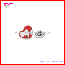 Fashion Button Metal Collar Pin Badge